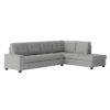 9507GRY*SC 2-Piece Reversible Sectional...