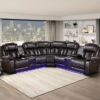 9508DB Seating-Ramone Collection 3-Piece Power Reclining Sect...