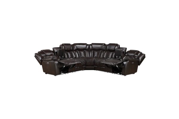 9508DB Seating-Ramone Collection 3-Piece Power Reclining Sect...