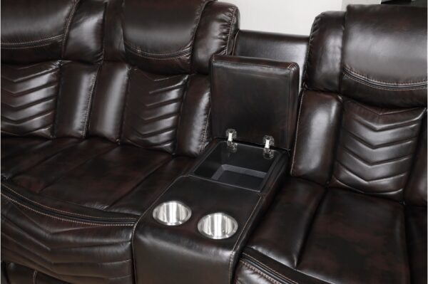 9508DB Seating-Ramone Collection 3-Piece Power Reclining Sect...
