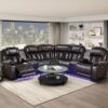 9508DB Seating-Ramone Collection 3-Piece Power Reclining Sect...
