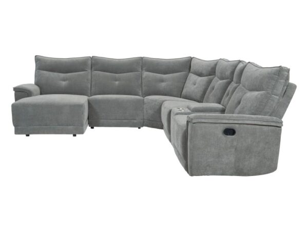 9509DG*65LRR 6-Piece Modular Reclining Se...