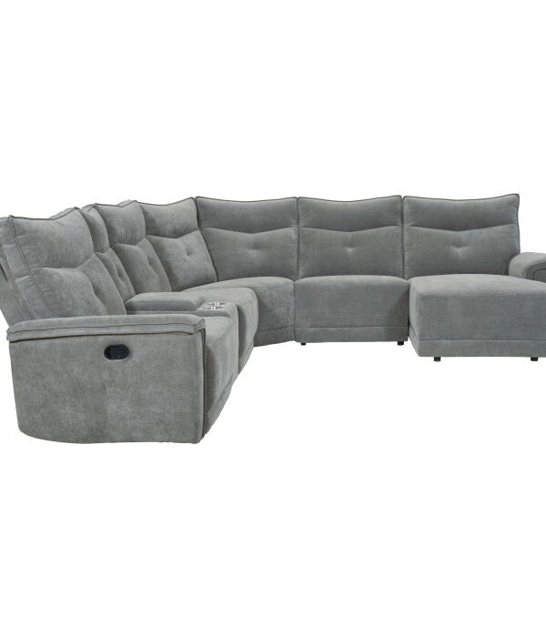 9509DG*6LR5R 6-Piece Modular Reclining Se...