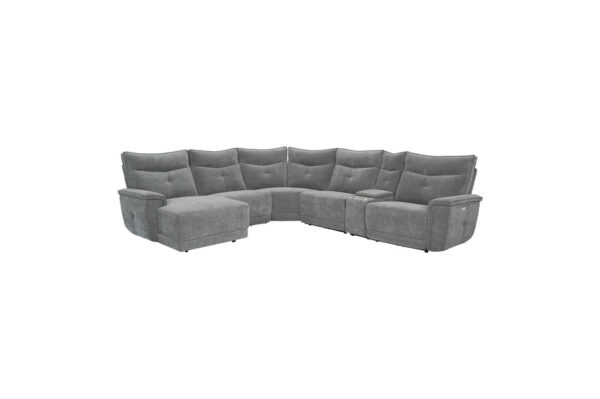9509DG Seating-Tesoro Collection 6-Piece Modular Reclining Se...