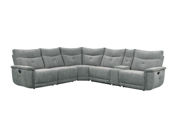 9509DG*6LRRR 6-Piece Modular Reclining Se...