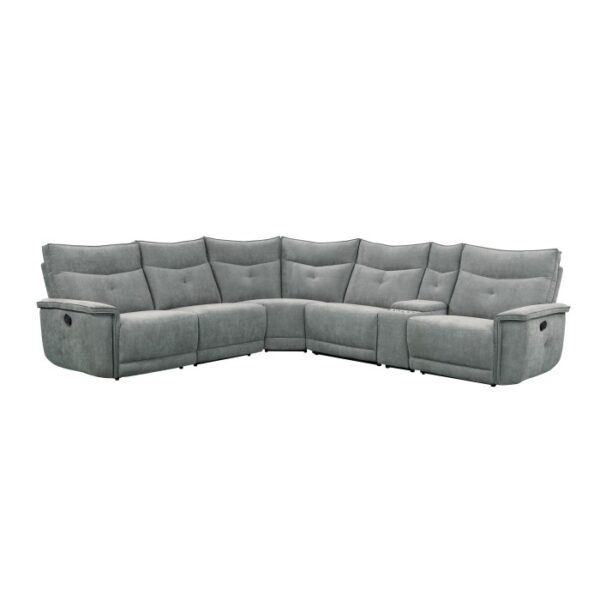 9509DG*6LRRR 6-Piece Modular Reclining Se...