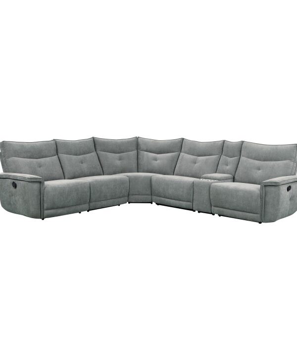 9509DG*6LRRR 6-Piece Modular Reclining Se...