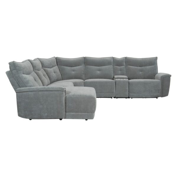 9509DG*65LRR 6-Piece Modular Reclining Se...