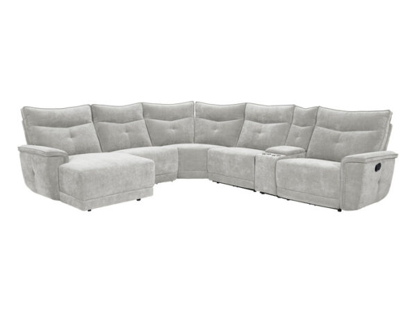 9509MGY*65LRR 6-Piece Modular Reclining Se...