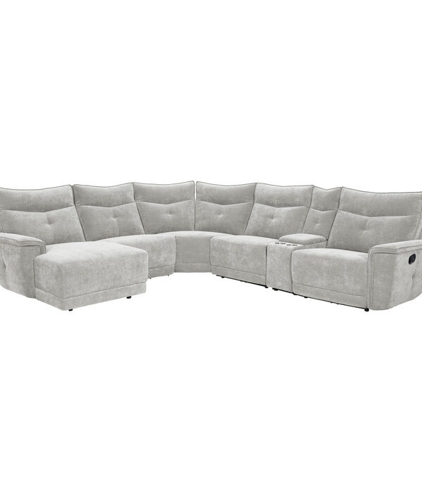 9509MGY*65LRR 6-Piece Modular Reclining Se...