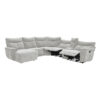 9509MGY Seating-Tesoro Collection 6-Piece Modular Reclining Se...
