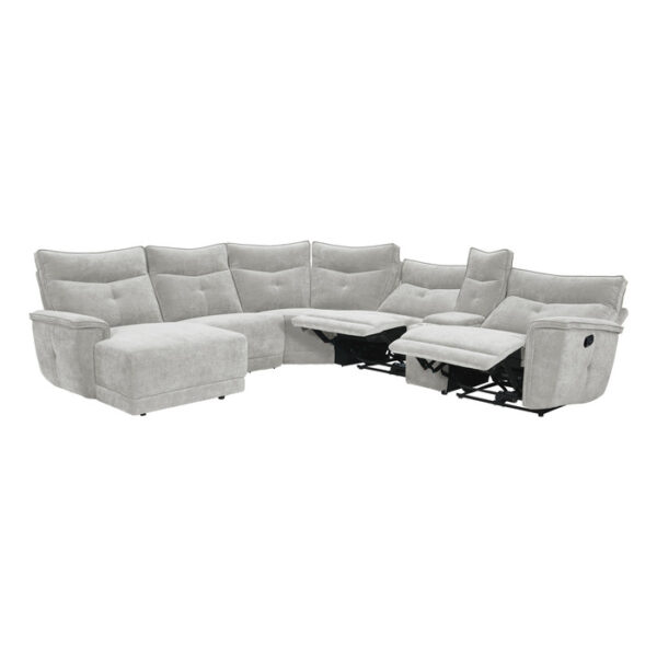 9509MGY*65LRR 6-Piece Modular Reclining Se...