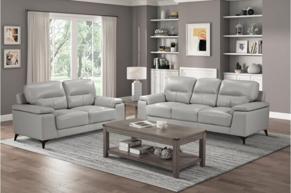 9514SVE Seating-Mischa Collection 2pc Set: Sofa, Love