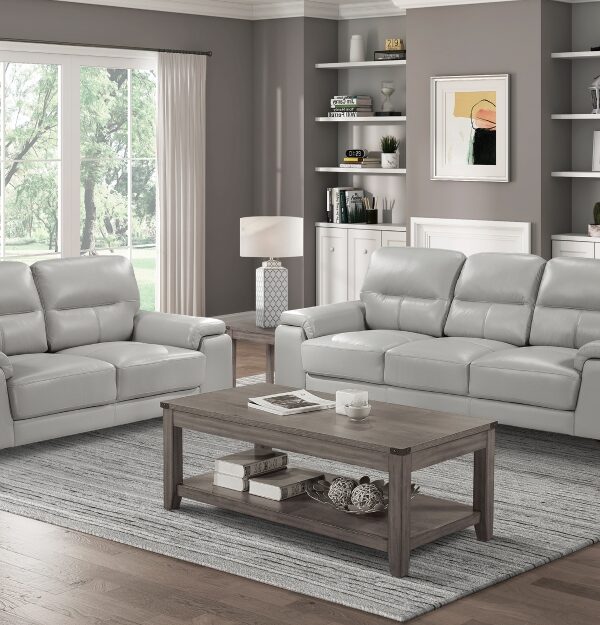 9514SVE Seating-Mischa Collection 2pc Set: Sofa, Love