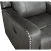 9515DGY-3PW Power Double Reclining Sofa