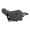 9515DGY-PW Seating-Kellen Collection 2pc Set: Sofa, Love (Power)