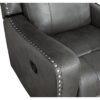 9515DGY-3 Double Reclining Sofa