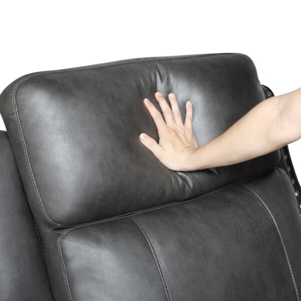 9515DGY-3 Double Reclining Sofa