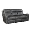9515DGY-PW Seating-Kellen Collection 2pc Set: Sofa, Love (Power)