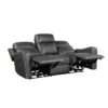 9515DGY-3 Double Reclining Sofa