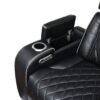 9516BLK-3PWH Power Double Reclining Sofa ...