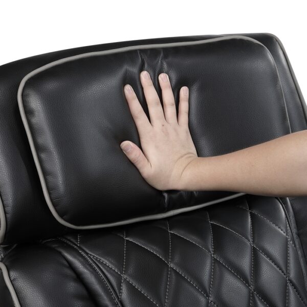 9516BLK-3PWH Power Double Reclining Sofa ...