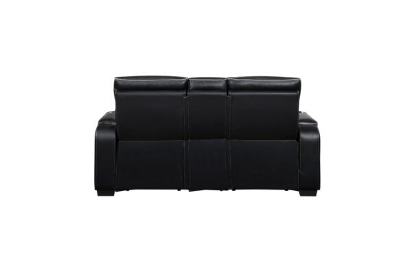 9516BLK Seating-Fairway Collection 2pc Set: Sofa, Love (Power)