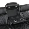 9516BLK Seating-Fairway Collection 2pc Set: Sofa, Love (Power)