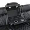 9516BLK Seating-Fairway Collection 2pc Set: Sofa, Love (Power)