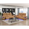 9516BRW-3PWH Power Double Reclining Sofa ...