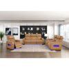 9516BRW-3PWH Power Double Reclining Sofa ...