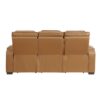 9516BRW Seating-Fairway Collection 2pc Set: Sofa, Love (Power)