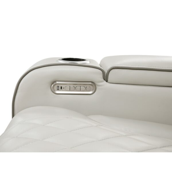 9516TPE-3PWH Power Double Reclining Sofa ...