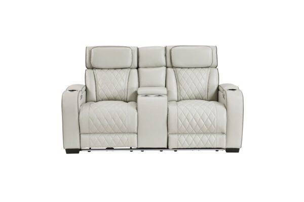 9516TPE Seating-Fairway Collection 2pc Set: Sofa, Love (Power)
