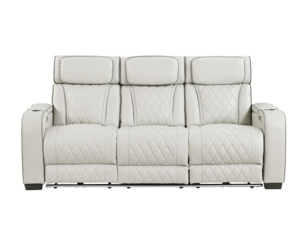 9516TPE-3PWH Power Double Reclining Sofa ...