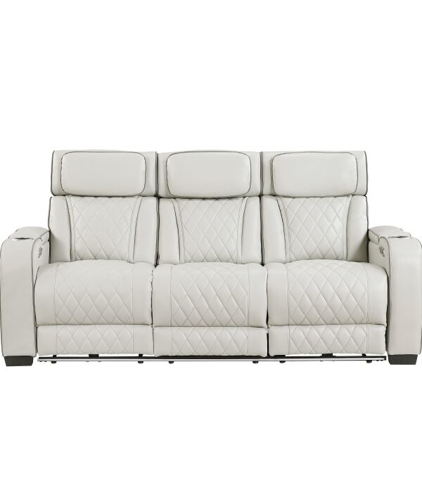 9516TPE-3PWH Power Double Reclining Sofa ...