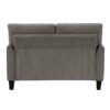 9519CHC Seating-Aliana Collection 2pc Set: Sofa, Love