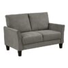 9519CHC Seating-Aliana Collection 2pc Set: Sofa, Love