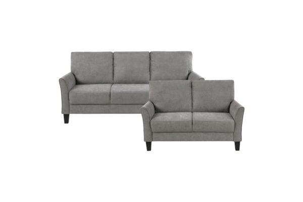 9519CHC Seating-Aliana Collection 2pc Set: Sofa, Love