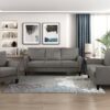 9519CHC Seating-Aliana Collection 2pc Set: Sofa, Love