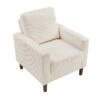 9520BEG Seating-Crandall Collection 2pc Set: Sofa, Love