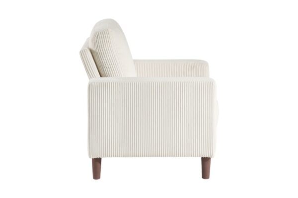 9520BEG Seating-Crandall Collection 2pc Set: Sofa, Love