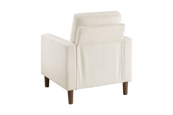 9520BEG Seating-Crandall Collection 2pc Set: Sofa, Love