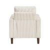 9520BEG Seating-Crandall Collection 2pc Set: Sofa, Love