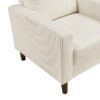 9520BEG Seating-Crandall Collection 2pc Set: Sofa, Love
