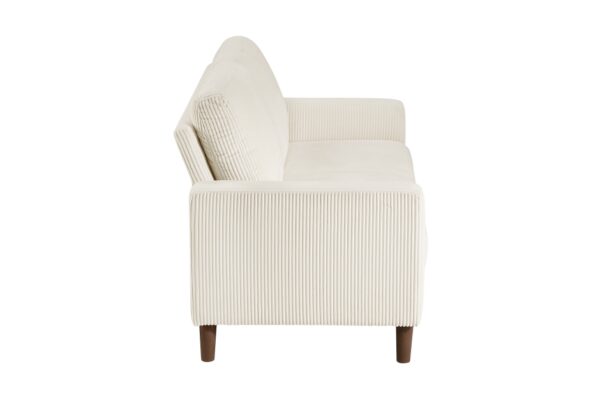 9520BEG Seating-Crandall Collection 2pc Set: Sofa, Love