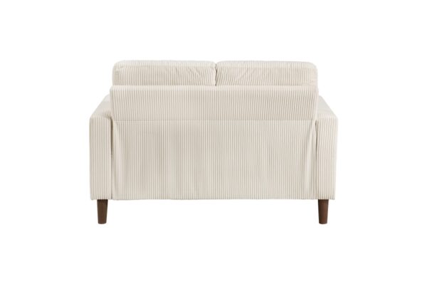 9520BEG Seating-Crandall Collection 2pc Set: Sofa, Love