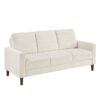 9520BEG Seating-Crandall Collection 2pc Set: Sofa, Love