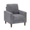 9520GRY Seating-Crandall Collection 2pc Set: Sofa, Love