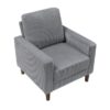 9520GRY Seating-Crandall Collection 2pc Set: Sofa, Love
